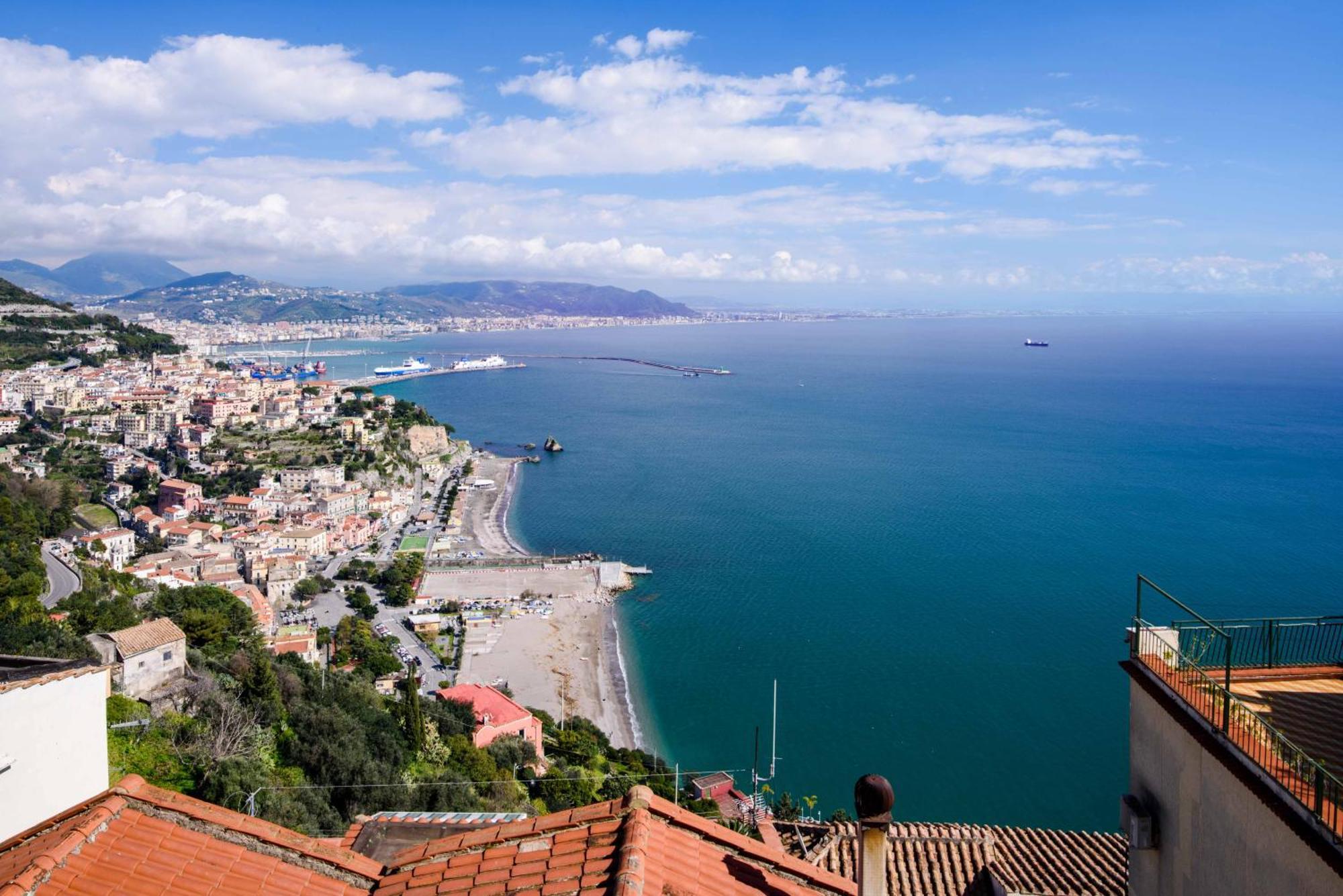 Panoramic Amalfitan Coast Hideaway Villa Vietri sul Mare Exterior photo